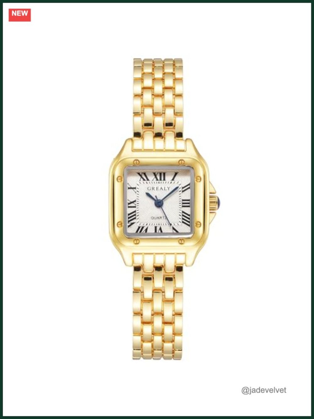 Women's Roman Numeral Bangle Watch Stainless Steel Bracelet Set Retro Quartz